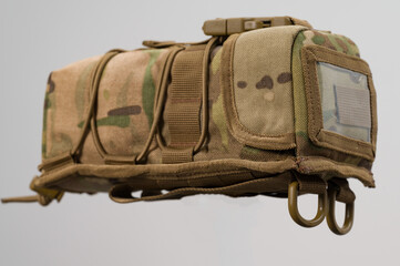 Protective coating for the monocular in pixel coloring for the military, cover for thermal imager.