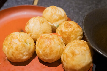 あつあつの明石焼き