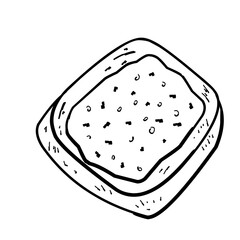 illustration of biscuit