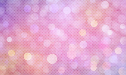 Pink bokeh background perfect for Party, Anniversary, Birthdays, Holiday, Free space for text