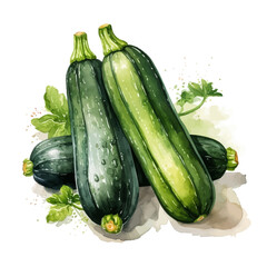 vegetable, zucchini, food, green, isolated, fresh, healthy, squash, white, courgette, organic, vegetarian, marrow, cucumber, raw, ingredient, ripe, diet, vegetables, agriculture, freshness, object, nu