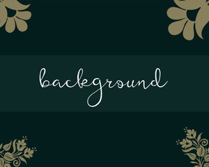 Abstract flower art background vector. Gingko and botanical line art wallpaper. Luxury cover design with text, golden texture and brush style. floral art for wall decoration and prints.design in 2024