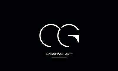 CG, GC, C, G abstract letters logo monogram