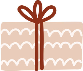 Gift box, present box element