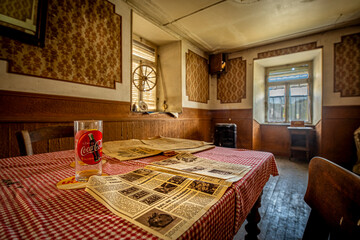 The Cafe Julie with farm stall.