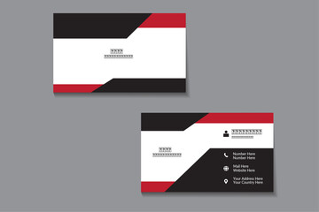 Simple Business Card Design. Creative Card Template
