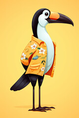 Anthropomorphic Toucan: Colorful Avian Character,Anthropomorphic Creature
