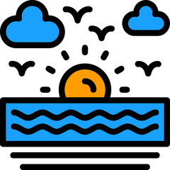 Sunset Icon