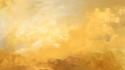 Digital painting of gold texture background