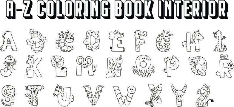 coloring book kdp interior page