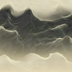 a black and white wave background abstract background
