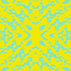 Old wallpaper on the wall.