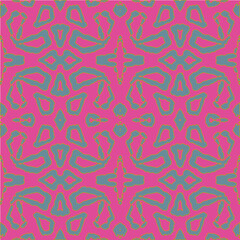 Blue and white watercolor ornament painted with watercolor on paper.