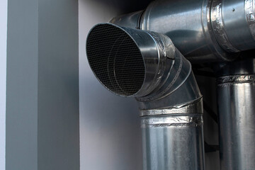 View of a ventilation pipe	
