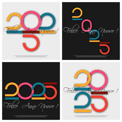 felice anno nuovo - buon anno 2025