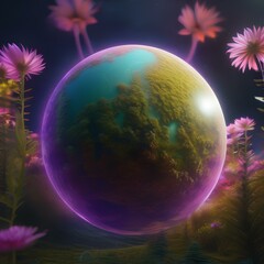 A planet with flora that emits a gas inducing vivid hallucinations1