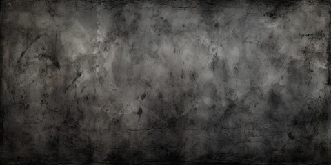 Obraz premium Blackboard and texture converges on dark grunge textured background. Aged and weathered surface painted in shades of black and gray tells story of time passage and unique character it imparts