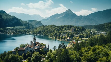  Land of mountains, lakes, and castle. Its a destination for travelers who love nature around the world.