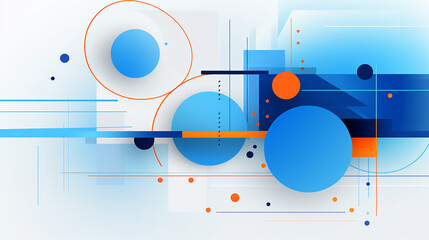 Obraz premium abstract banner design. Colorful geometric background. Minimal cover template design for web. Modern abstract background with geometric shapes and lines. 