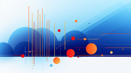 Abstract digital banner background. abstract graphic design Banner Pattern background template. 