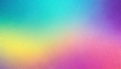 colourful 80s 90s style background banner with a noisy gradient texture - obrazy, fototapety, plakaty