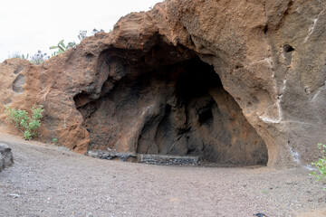 cave in the mountains canary island