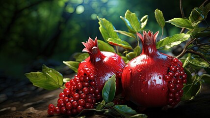 A Pomegranate fruit