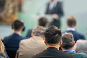 A vibrant space  with passionate individuals gathered for a green energy seminar.