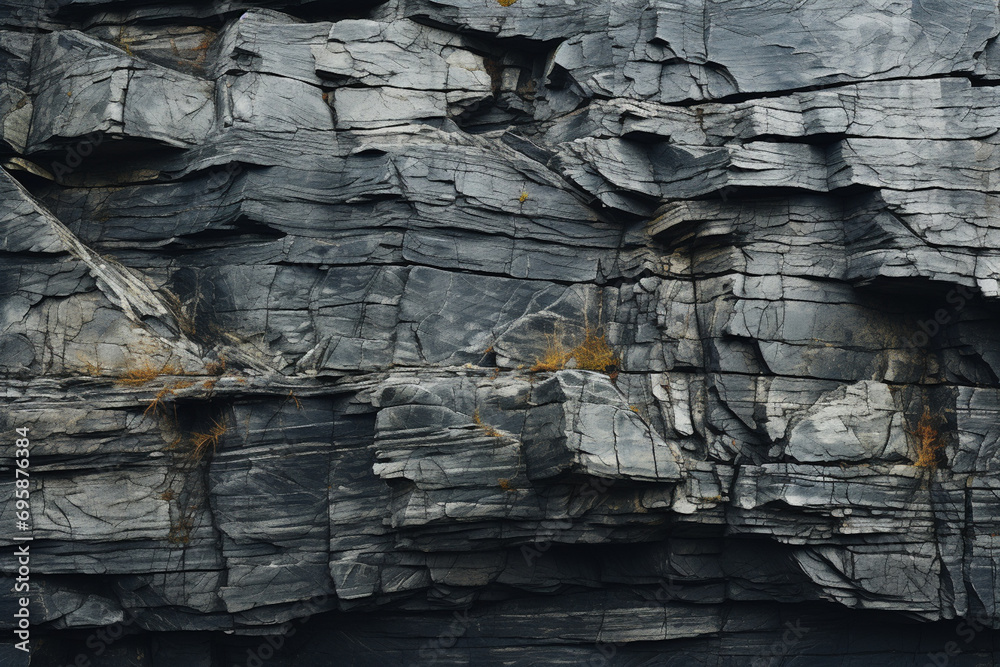 Poster an image capturing the irregular, rough texture of natural rock formations.