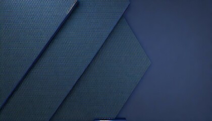 hexagonal dark navy blue background texture 3d illustration 3d rendering - obrazy, fototapety, plakaty