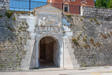 Sea Gate (Morska vrata) Zadar in the state of Zadar Croatia
