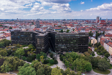European Patent Office EPO headquarters in Munich, Germany