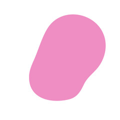 Modern liquid irregular blob shape abstract elements graphic Design. Pink flat style design fluid vector illustration set. 現代の液体の不規則な塊の形状の抽象的な要素のグラフィック デザイン。 ピンクのフラット スタイル デザイン流体ベクトル イラスト セット。