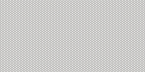Mosquito window net with a seamless pattern in the form of PVC hexagons or interwoven threads. Protecting doorways from flies and other flying insects. Simple vector background with honeycomb texture. - obrazy, fototapety, plakaty
