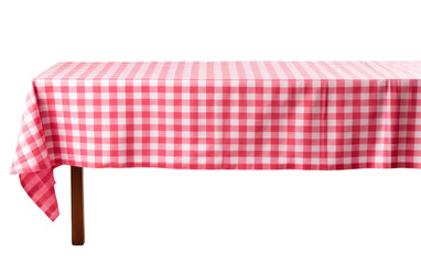 Disposable Tablecloths On Isolated Background