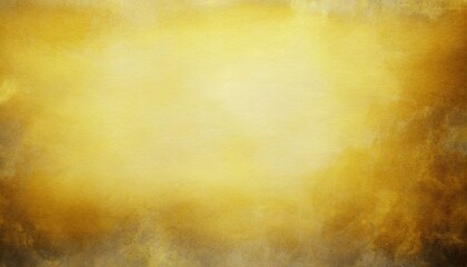 abstract yellow background with soft bright center glowing with light beige and gold colors and...