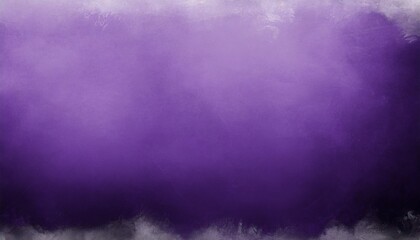 elegant purple background with white hazy top border and dark black grunge texture bottom border...