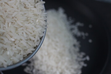 bowl of rice, Rice in bowl 
