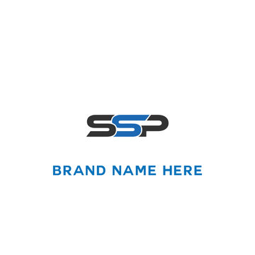 SSP logo. S S P design. White SSP letter. SSP, S S P letter logo design. Initial S S P letter linked circle uppercase monogram logo SSP letter logo vector design.