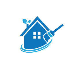 cleen logo design vector template