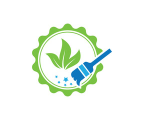 cleen logo design vector template 2