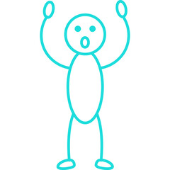 Stickman Doodle Figure