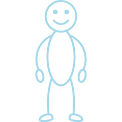 Stickman Doodle Figure