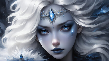 portrait of a ice queen #1