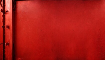 panoramic red metal background