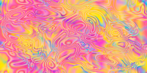 pink orange blue purple wavy pattern seamless tile abstract background