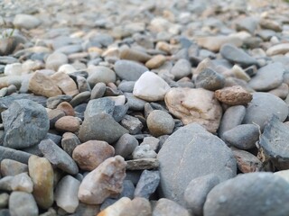 Spread of gravel on rural roads