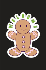 Digital Welcome Sticker