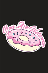 Digital Welcome Sticker