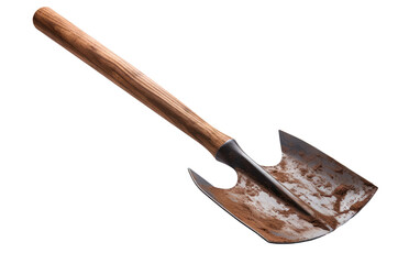 The Allure of a Well Crafted Garden Tool Elevating Gardening on a White or Clear Surface PNG Transparent Background.